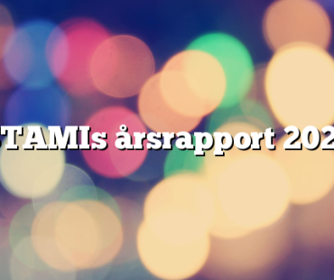 STAMIs årsrapport 2023